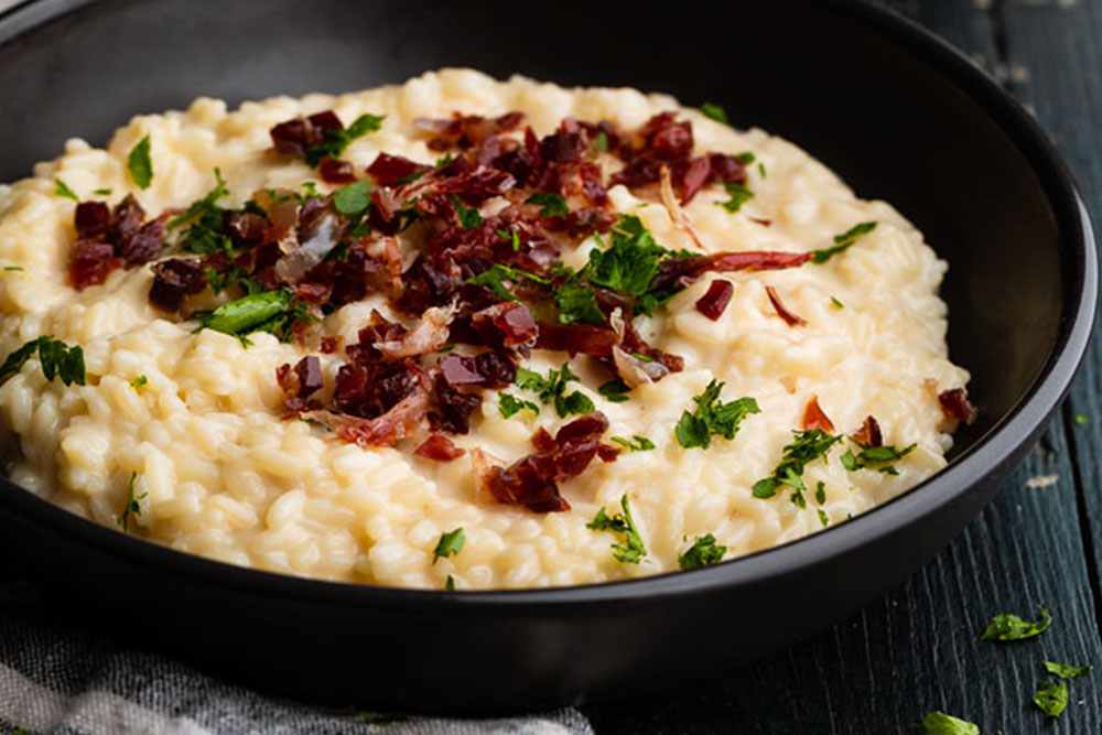 Risotto Jamón Covap